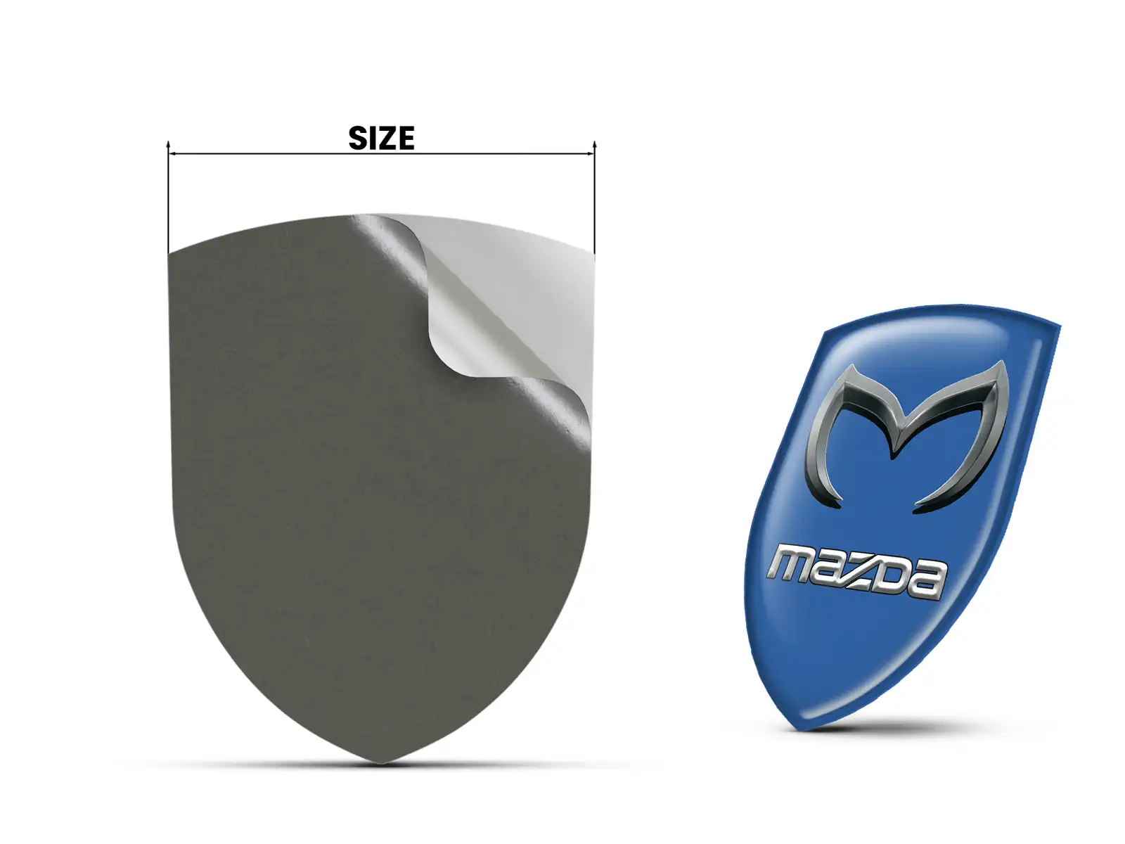Mazda Adesivi Paraurti Auto su Misura Forti Limitati Stile